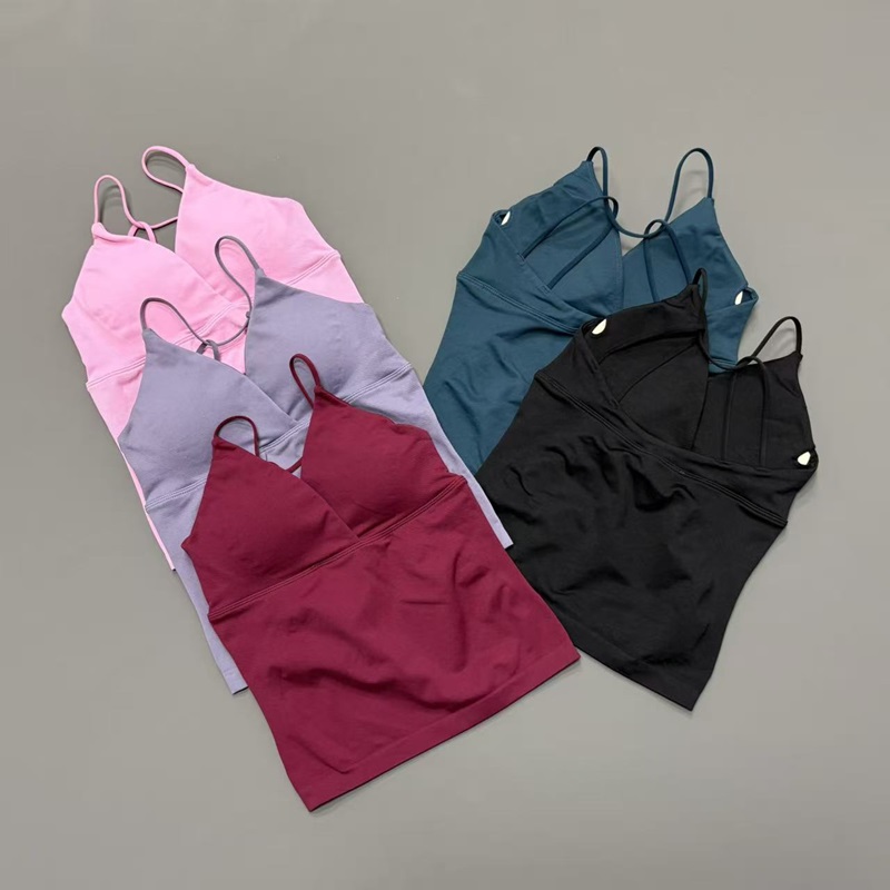 Suspender Tank Top - HISTELLO Vision Sports Top Women Seamless