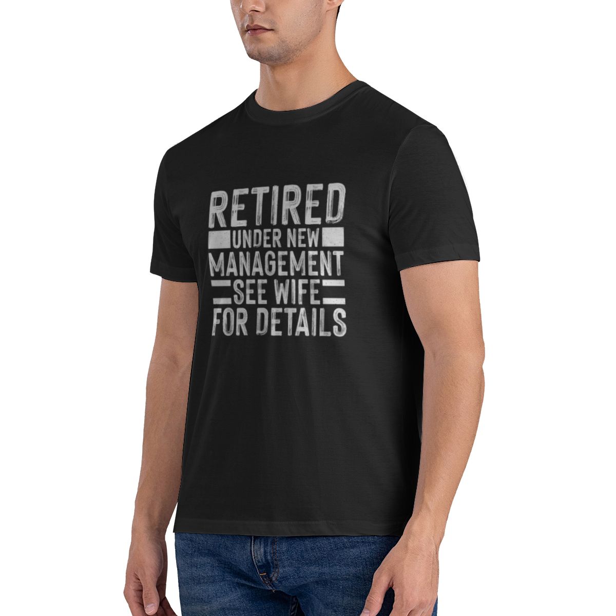 Men's Retired Under New Manage - Undershirt Crew Neck review and price