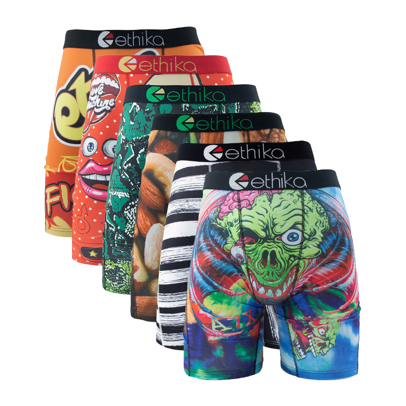 ETHIKA 6Pcs Men Underwear Boxe - Boxer Shorts Modal review and price
