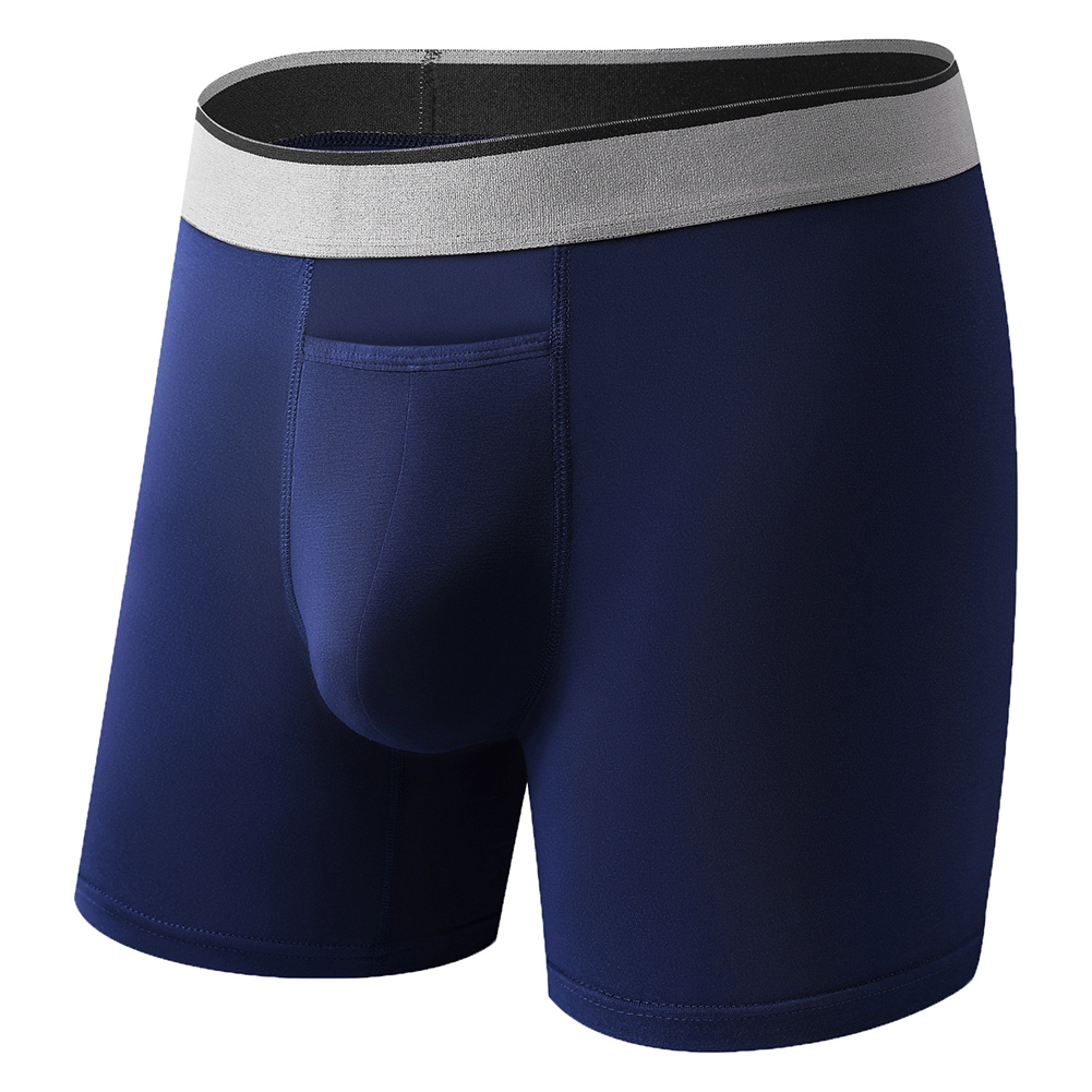 1pc Men Long Leg Shorts Soft U - Long Leg Trunk Men review and price