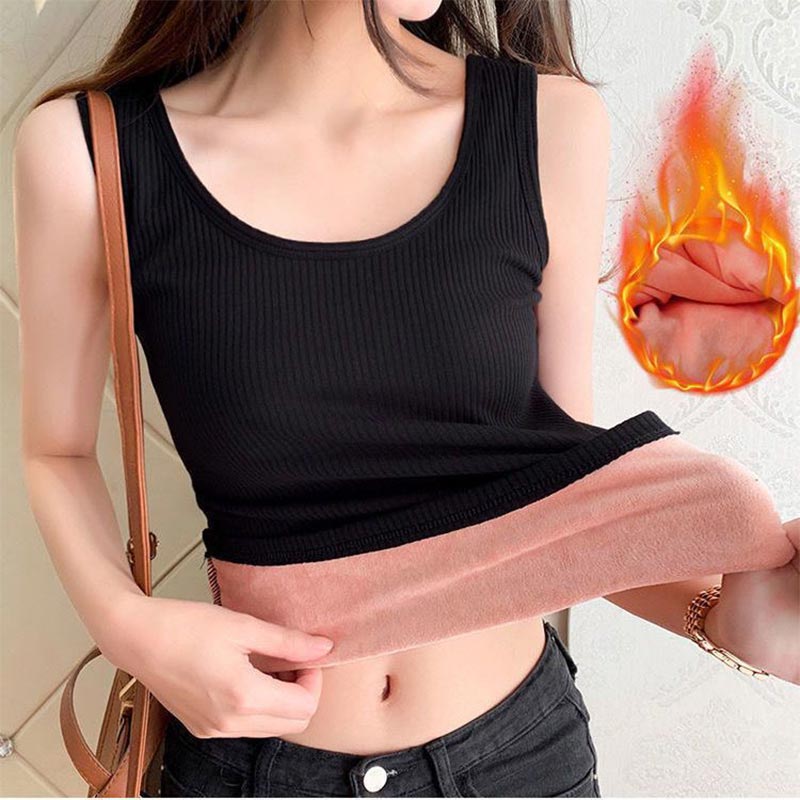 Thermal Vest Women Sexy Winter - Undershirt Crew Neck review and price