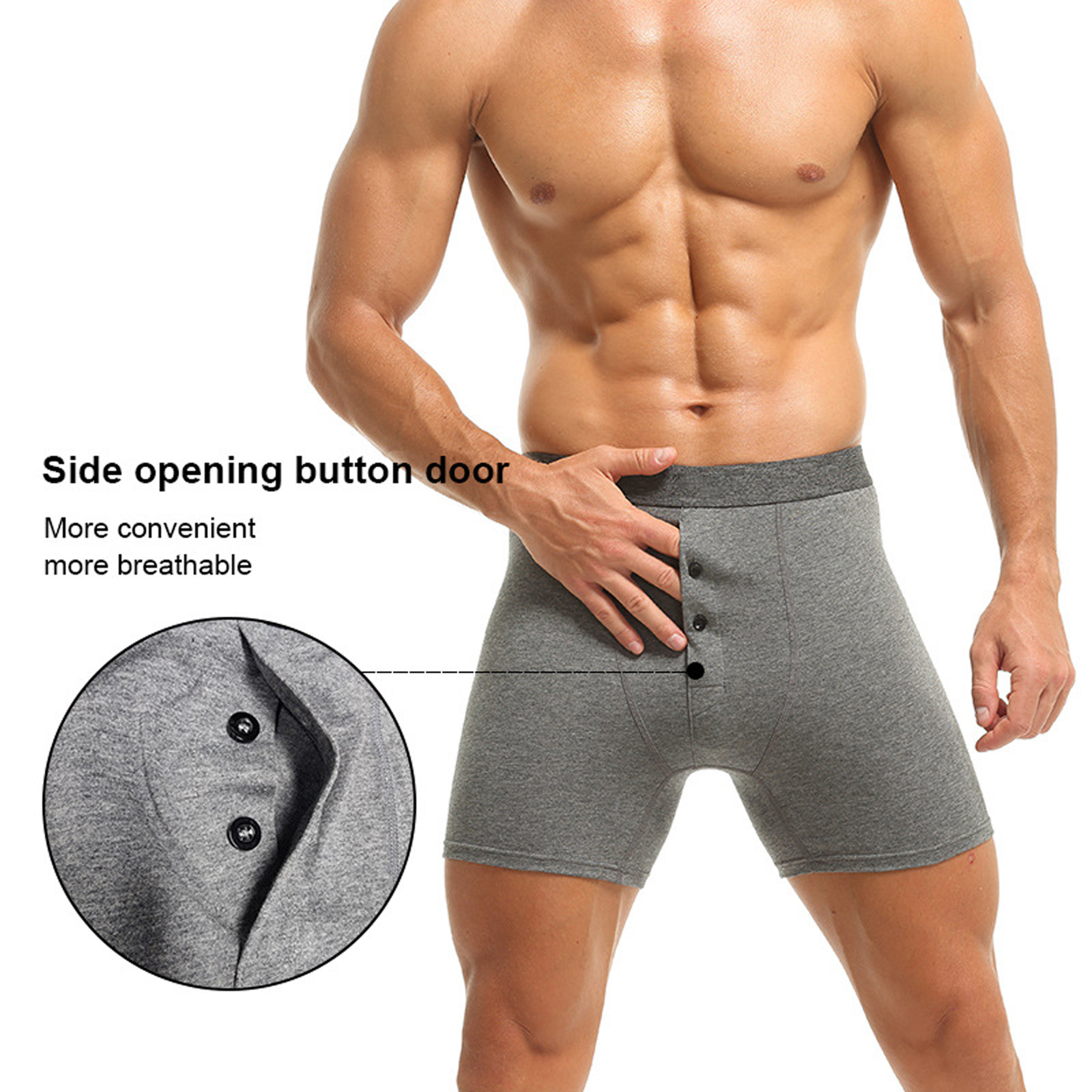 Men Underwear Panties Fabric C - Boxer Brief Pack Cotton review and price