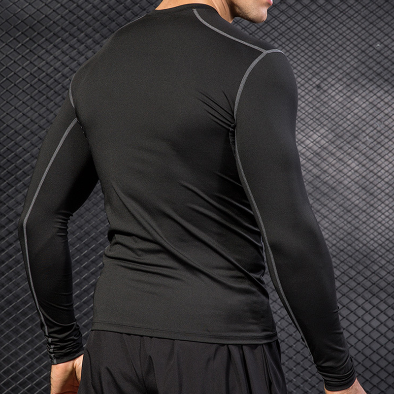 Men's Running Sports Long Slee - T Shirt Tight Fit review and price