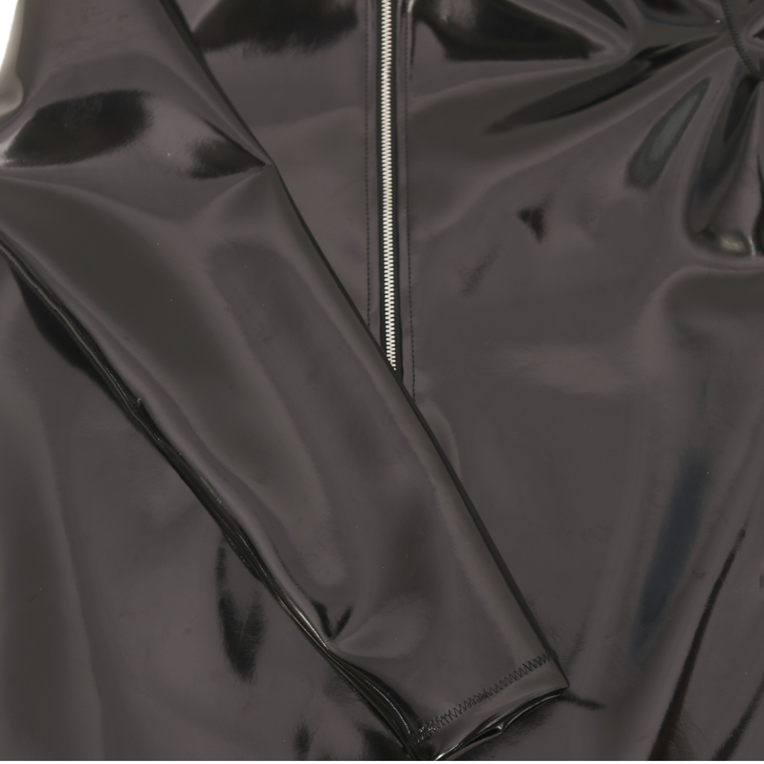 Sexy Men PVC Glossy Shiny Long - T Shirt Tight Fit review and price