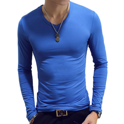 V Neck Mens T Shirts Plain Lon - Undershirt Crew Neck review and price