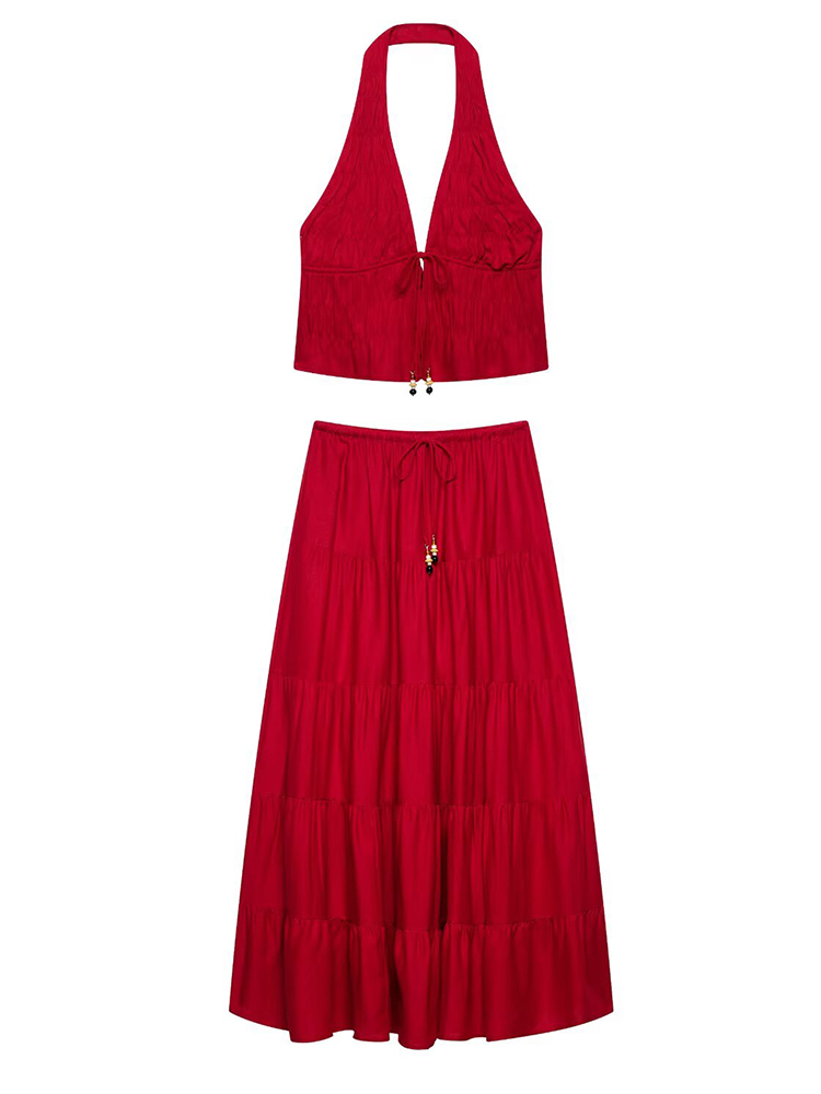 HH 2026 Summer Women's Red Hal - Suspender Tank Top review and price