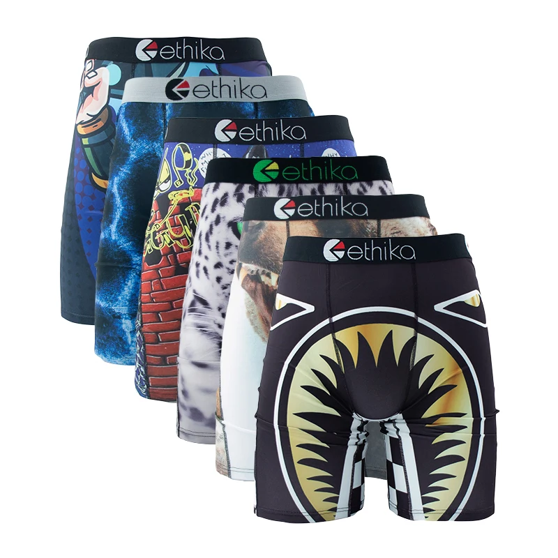 ETHIKA 6Pcs Men Underwear Boxe - Boxer Shorts Modal review and price