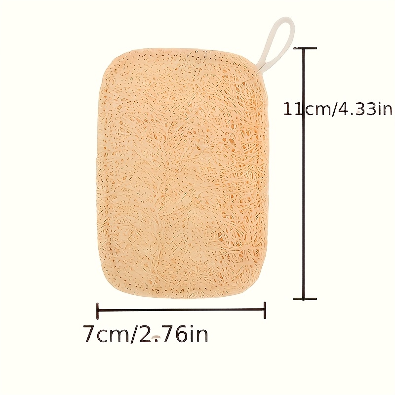 6pcs Natural Loofah Exfoliatin - Bamboo Fiber Trunk review and price