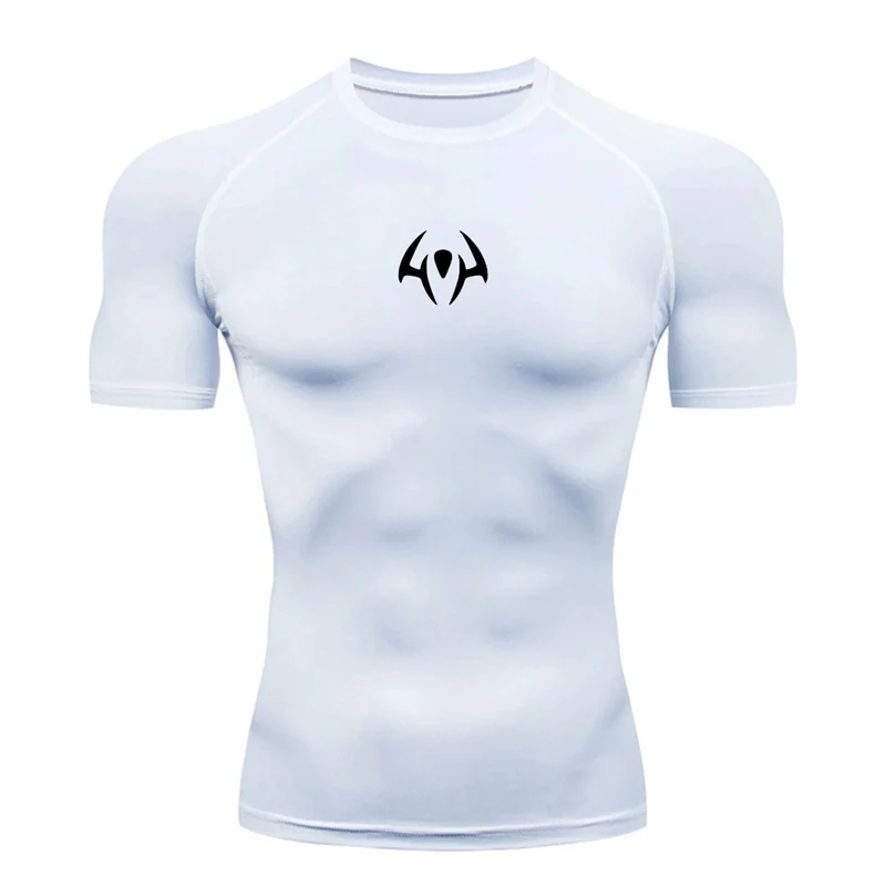 Graphic Short Sleeve Compressi - T Shirt Tight Fit review and price