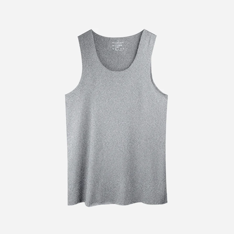 Men's Thin Vest U-Neck Large S - Undershirt Crew Neck review and price