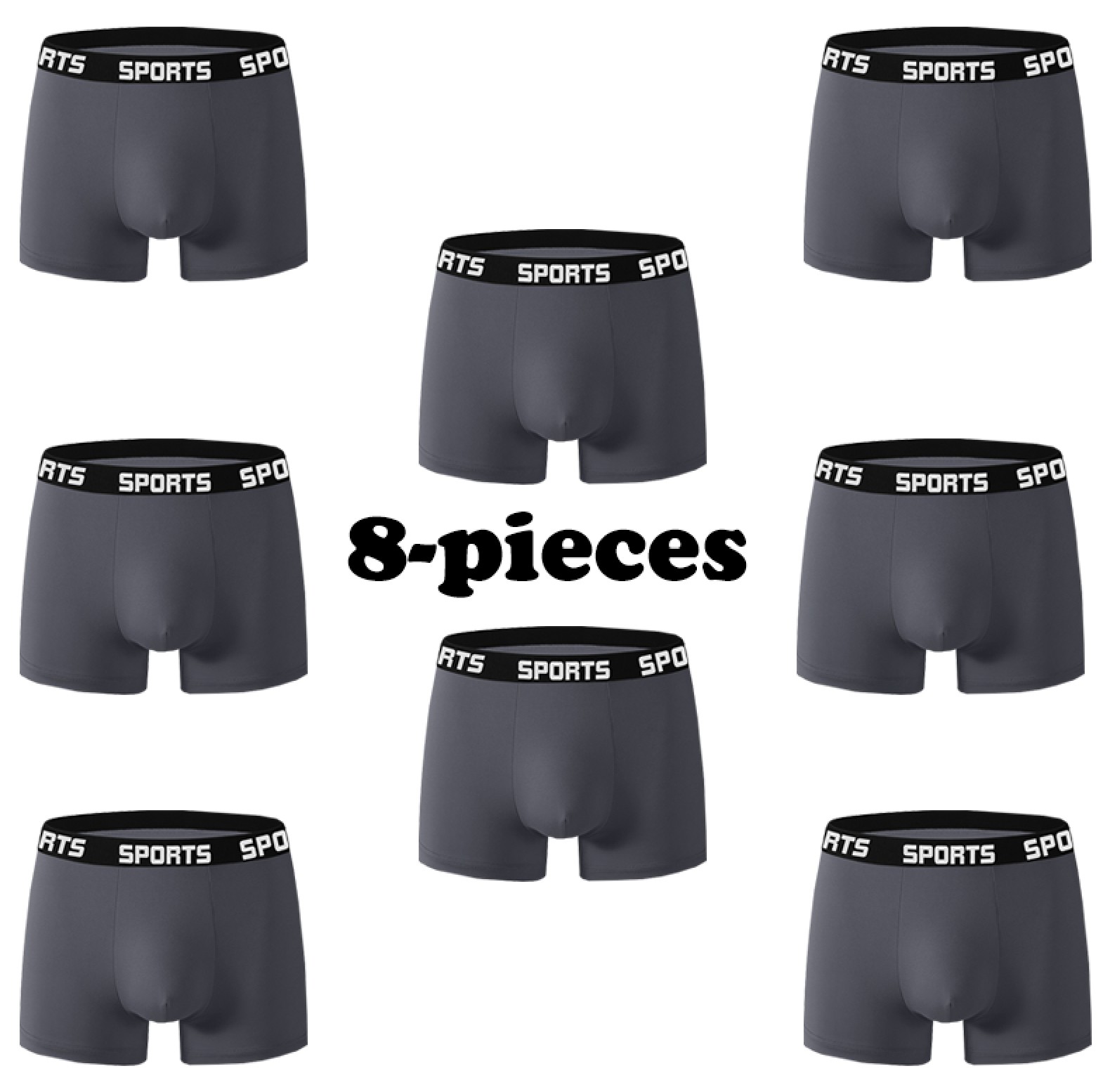 Supreme Comfort 8-Pack Men's S - Performance Boxer Sport review and price