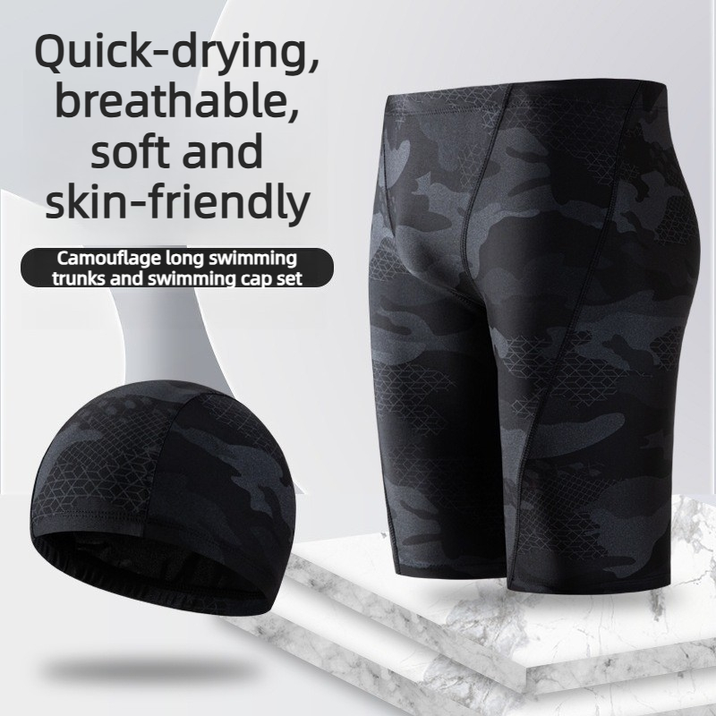 Men's swimming trunks, long fl - Trunk Breathable Men review and price