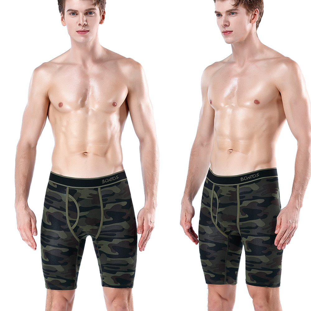 5pcs Long Boxer Mens Boxer Sho - Boxer Brief Pack Cotton review and price