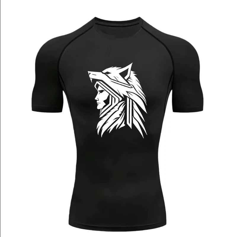 Wolf Knight Design 2026 Men’s  - Compression Shorts Athletes review and price