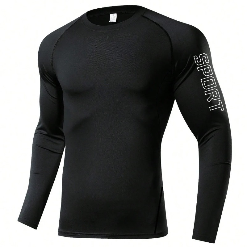 Men Quick-dry T-shirt Long Sle - Base Layer Top review and price